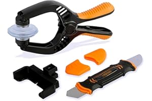 Screen Opening Tool 2 PCS Opening Pliers Cellphone Suction Cup Screen Repair Kit for Mobile Phone Tablet Laptop