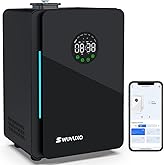 Hotel Scent Diffuser with Power Cold Air Technology, HVAC Scent Diffuser Cover Up to 3000 Sq. Ft, Aroma Scent Air Machine for Home | Commercial Waterless Aromatherapy Diffuser for Large Room - Black