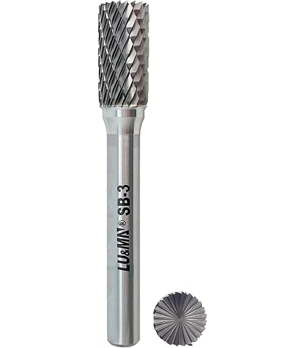 thumbnail image 2 of Monster Tool SF-3 Single Cut Carbide Burr – Tree Shape Radius End, 3/8" Diameter (310-001118) 2 of 6