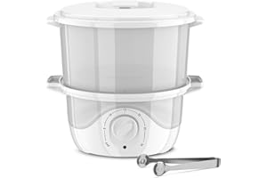 StateRiver Hot Towel Warmer, Rapid Heating Towel Steamer for Facials can Hold 12 Mini Wet Towels, Portable Mini Towel Warmer for Bathroom,Spa and Salon.