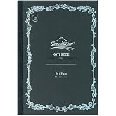 Sakae Technical Paper Tomoe River FP Notebook, B6, Unruled (SR-B6NB-LM68) | Produced by SANZEN, 7.17" x 5.04", 160 pages (80-Sheet), White, 68 GSM, Soft Cover