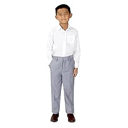 Spring Notion Boys' Dress Pants and Shirt 16 Light