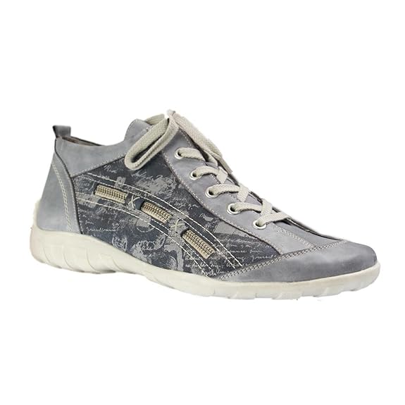 Remonte Damenschuhe R3483 Damen Sneaker, Schnürer, Schnürhalbschuhe mit Funktionsreißverschluß