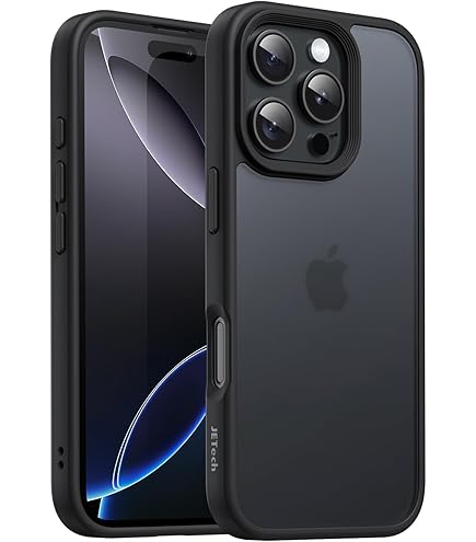 iPhone16ブラック未使用品　JETech iPhone16カバーブラック Amazon.com: JETech Matte Case for iPhone 16 Pro Max 6.9-Inch