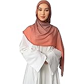 Txmout Ombre Modal Hijab Scarf for Women Muslim, Soft Lightweight Headscarf