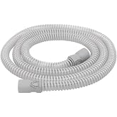 LIFESOURCE - 1-Pack 6ft Slim CPAP Tubing Hose 15mm, Lightweight Flexible Gray Tube &ndash; Compatible with ResMed AirSense 10 &amp; 11, AirCurve &amp; SlimLine CPAP/BiPAP Machines