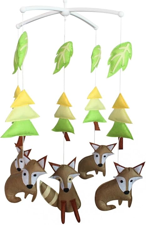 baby mobile fox