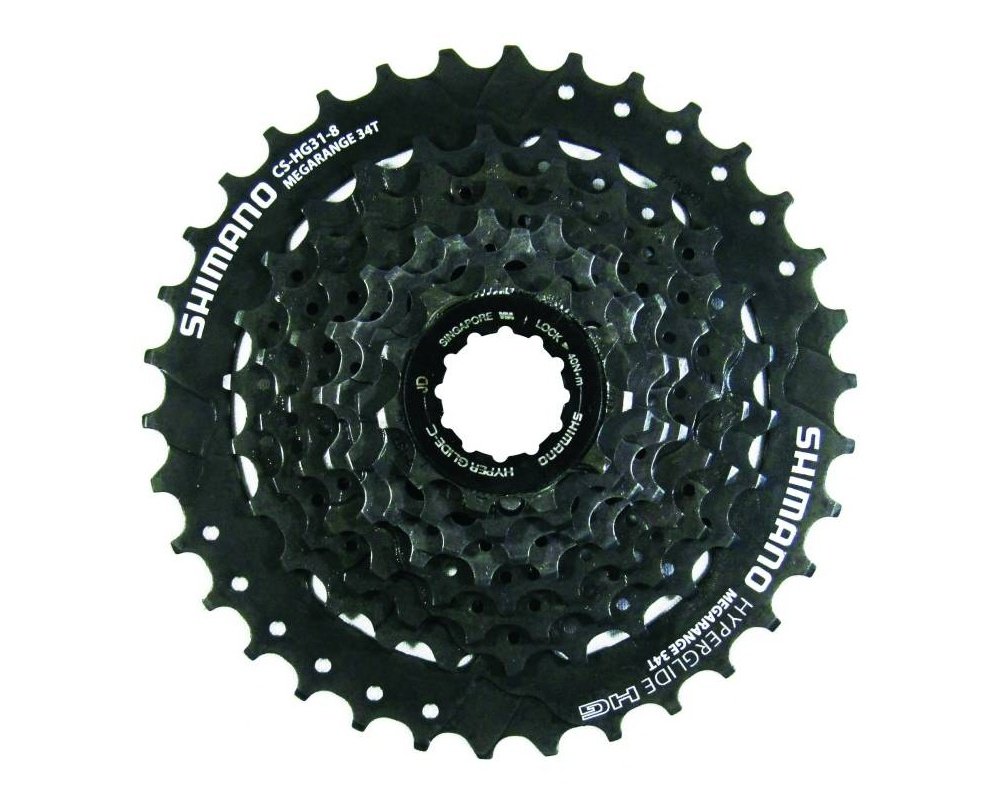 SHIMANOCS-HG31 // 8-fach Kassette (11-34 Zähne)