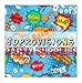 12 Pieces Superheroes Party Character Felt Fun Cosplay Masks Plus 24 Stickers - Headwear Spiderman Superman Boys and Girls Theme (Wolverine)