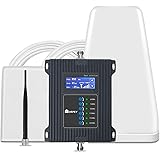 5G Cell Phone Signal Booster for Home & Office- Improves 4G LTE 3G GSM Signal for Verizon, AT&T, T-Mobile, Sprint - Multiple