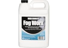 FogWorx Extreme High Density Fog Juice Gallon - Long Lasting, High Output, Odorless Water Based Fog Machine Fluid - for 400 W