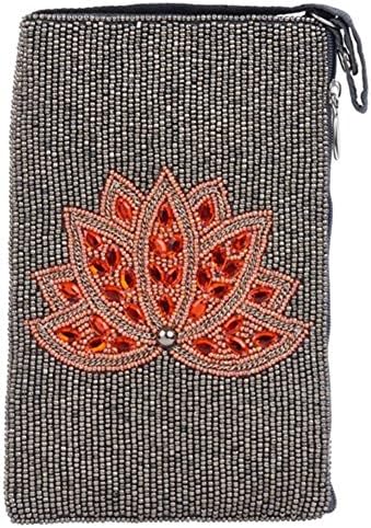 Bamboo Trading Company Cell Phone or Club Bag, Lotus Flame
