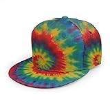 YEGFTSN Baseball Cap Men Women - Rainbow Tie Dye