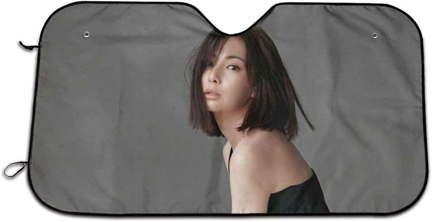 Amazon 北川景子 3 紫外線対策 車用 フロントシェード 防水 雪対策 凍結防止 カーフロント サンシェード カバー カーフロントカバー 車フロントガラスカバー 簡単吸盤取付 汎用 軽量 70cmx130cm サンシェード 車 バイク