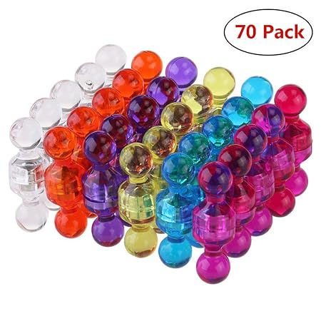 NYKKOLA 70 unidades imanes de nevera imanes pizarra de chinchetas ...