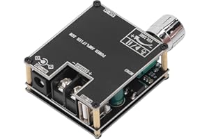 30W Single Channel Digital Stereo Amplifier Board, HiFi Sound Quality, AUX BT USB Input, for Home Office Music Enthusiasts