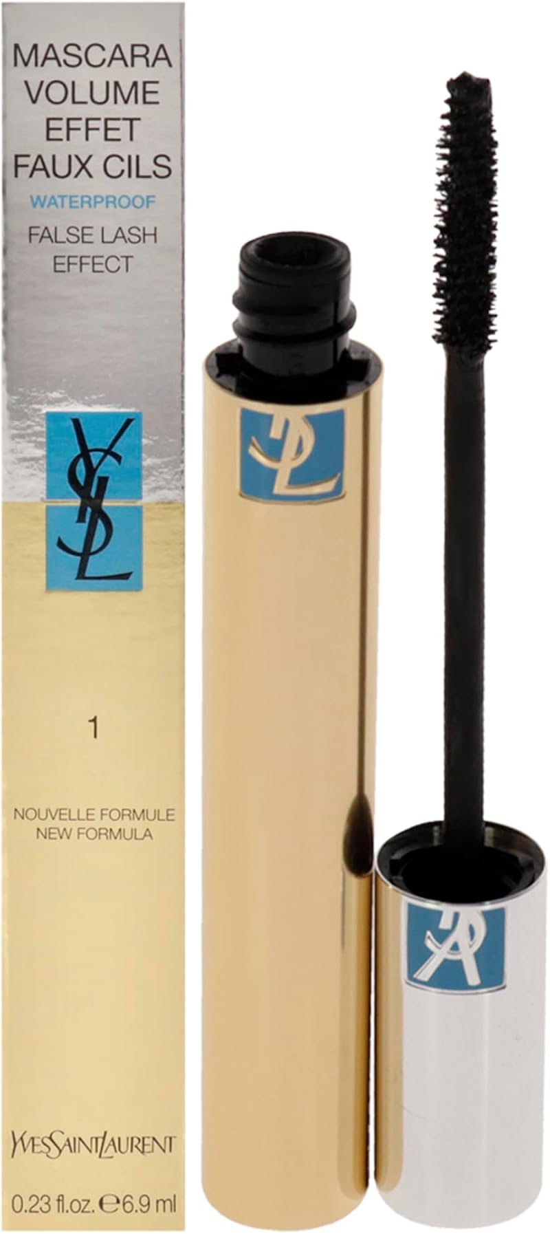 Yves Saint Laurent N°1 Noir Fusion Waterproof Mascara False Lash Effect 6.3ml
