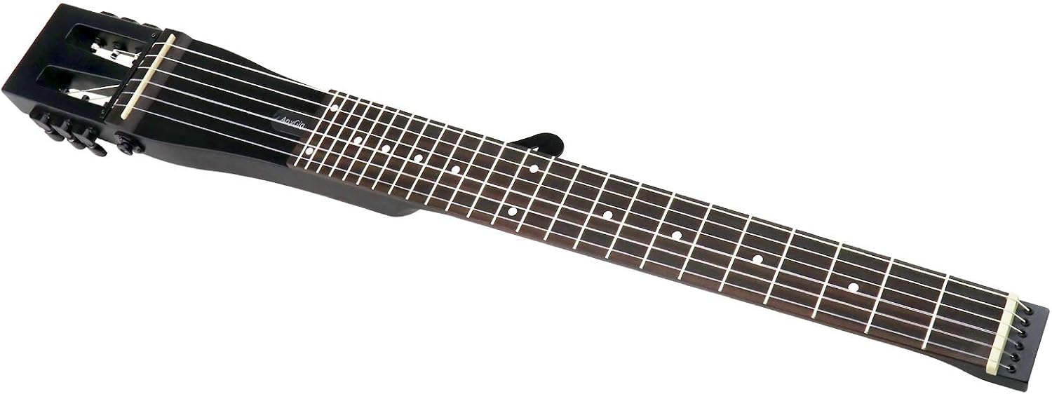 Guitare Électrique Portable Anygig Gaucher - 82 Cm, 1.6 Kg, Échelle 25.5" - Idéale Voyage Et Pratique - 6