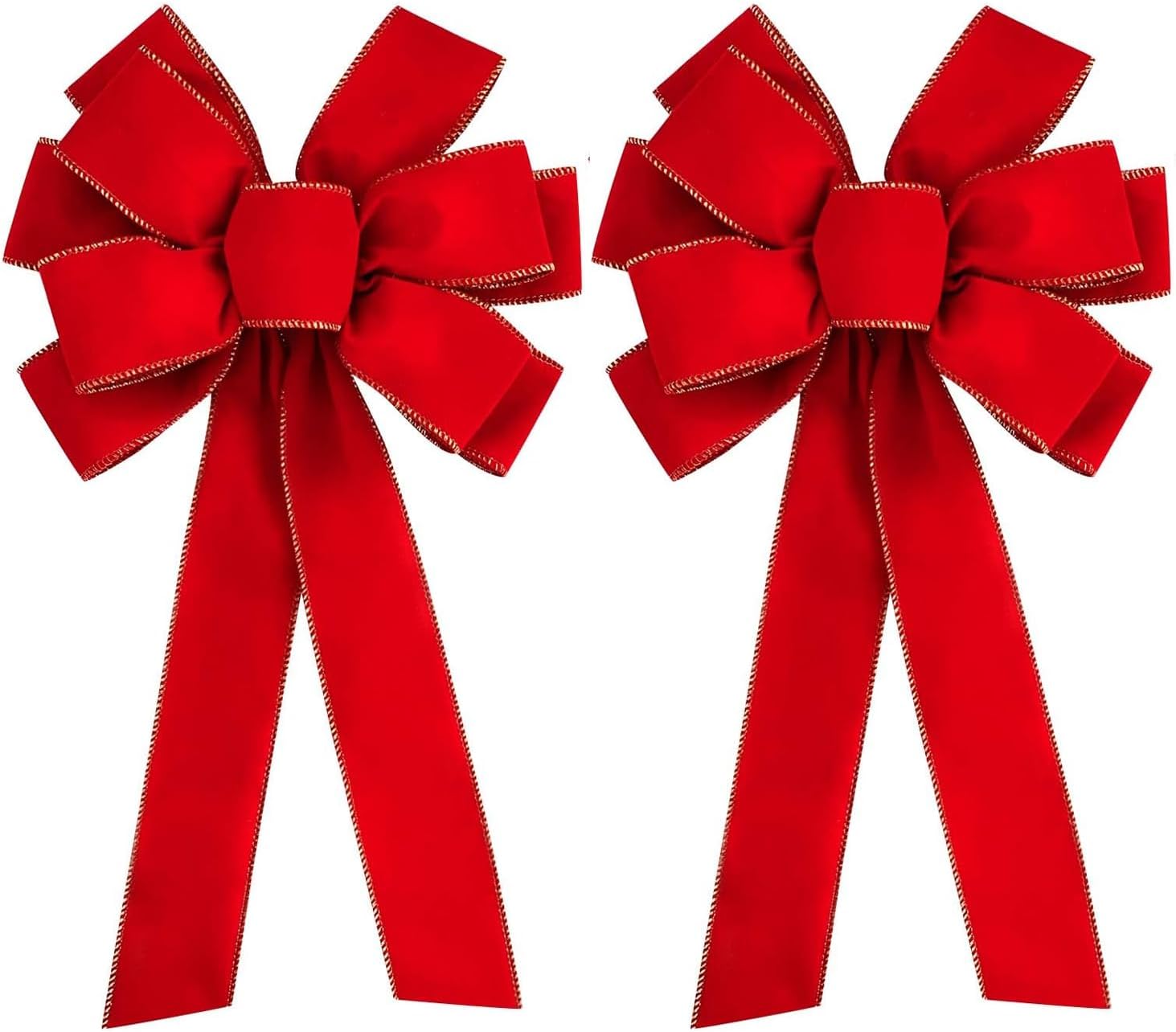 Bows & Ribbons - Iceyyyy 2 PCS Large Christmas Bow - 30.7