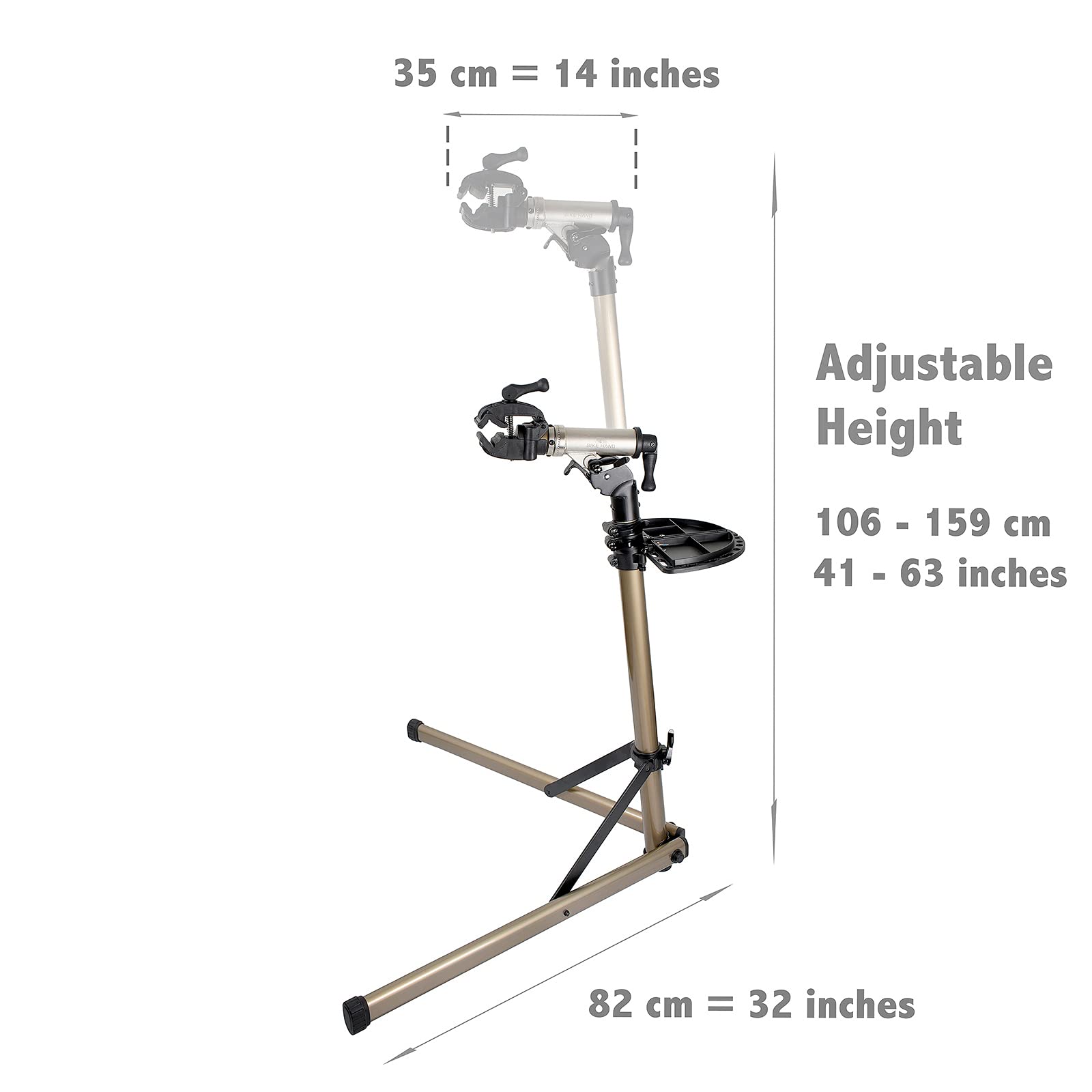 Bikehand E Bike Repair Stand (Max 110 lbs)Heavy Duty Home Portable