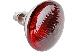 Demoyu E27 100/150/200W/250w Infrared LED Light Thickening Heat Lamp Thermal Preservation Bulb for Pet Brooder Hatch Piggy Do