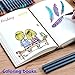 Fineliner Pens, Vonart Fineliner Color Pens 24 Art Pens for Drawing Fine Tip Colored Writing Pens Fine Line Point Marker Pens for Bullet Journal Planner Note Calendar Coloring Art Projects