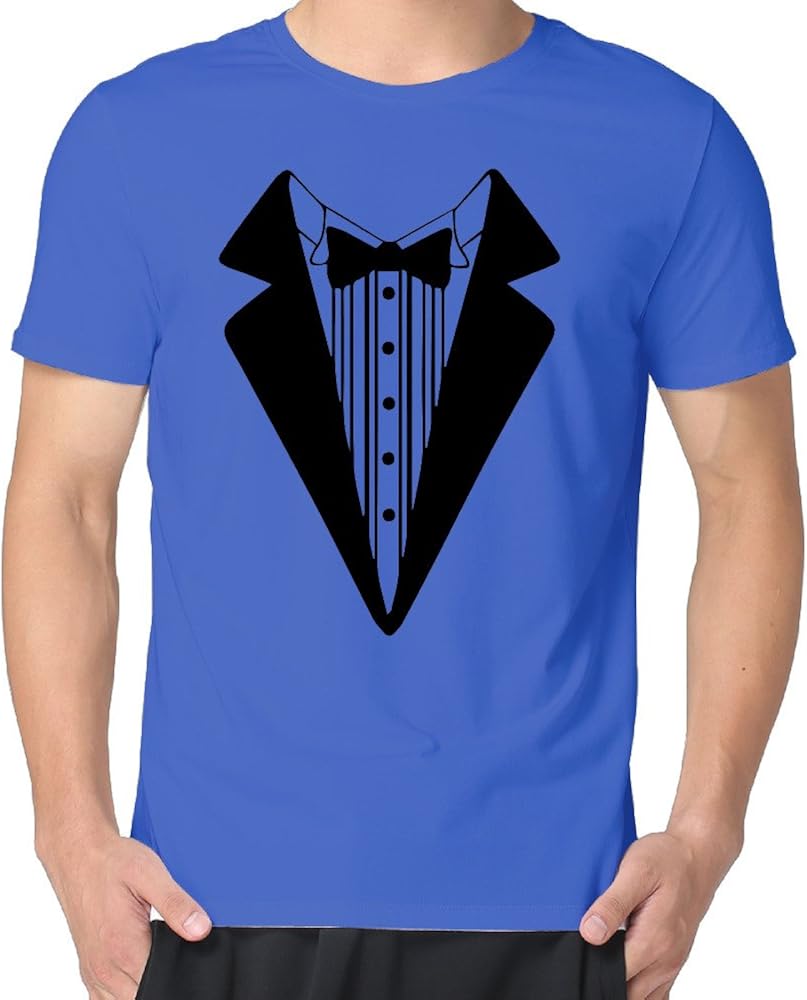 Popular Funny Tuxedos Prom Suit Men's Cotton Fashion T