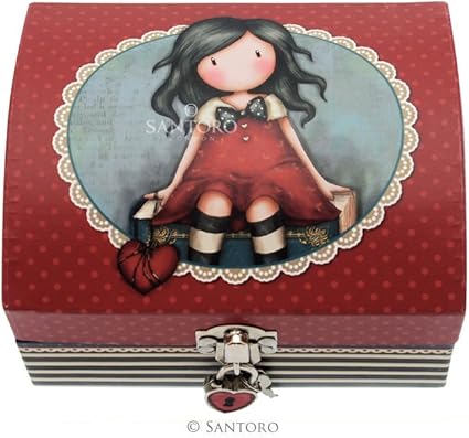 Joyero con candado Gorjuss – My Story: Amazon.es: Hogar