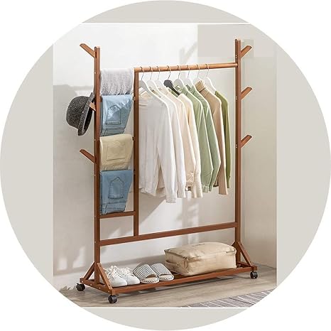 Amazon Jie 廊下 玄関コートハンガースタンドコートラックジャケット傘木洋服 スーツ アクセサリー ハンガーラック オンライン通販