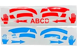 RGYBAO Reflective Stickers Waterproof Night Flight Glowing Sticker For Drones Waterproof Decorative Decal Night Visibility