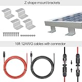 ECO-WORTHY 100W Solar Panel Kit 12V with 30A Charge Controller Off-Grid view 6