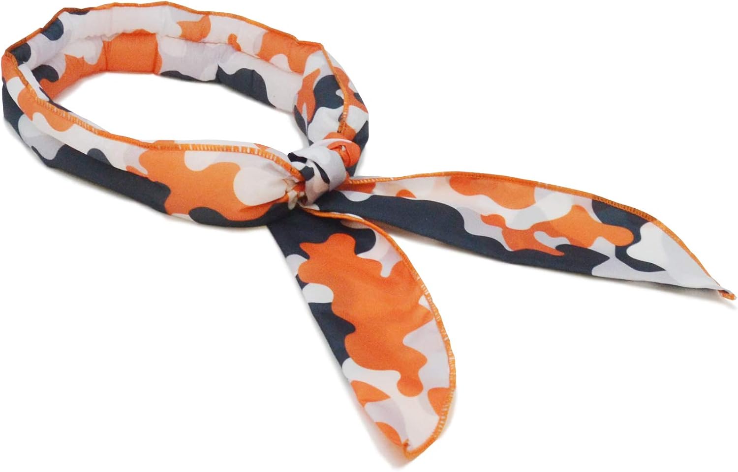 Eutuxia 2020 Cooling Scarf. Wrap Soaked Tie Around Neck, Head to Instantly Chill Out. Crystal Polymer Technology Keeps Cool, Reusable. Great for Summer, Indoor, Outdoor, Leisure Activities, Sports.