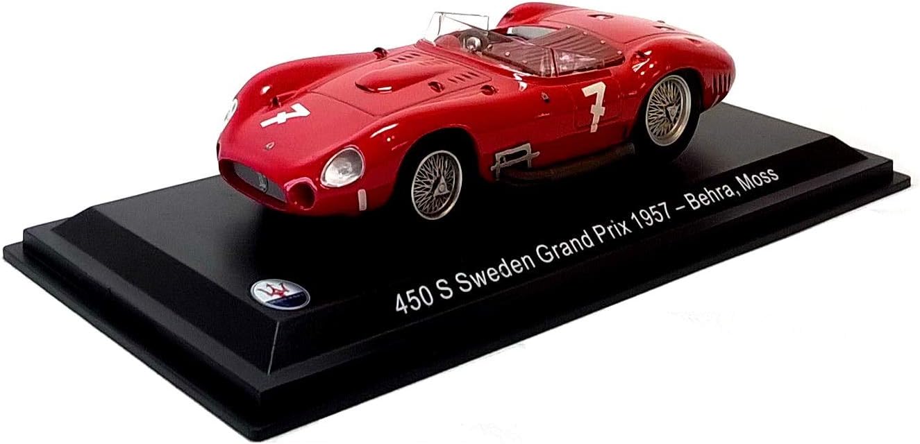 Maserati 450 S Sweden Grand Prix 1957 #7 - Behra and Moss 1:43 scale model from Leo Models