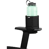 Cosmos Arm Chair Cup Holder Armrest Water Bottle Holder Drink Beverage Can Stand for Armrest Chair, Recliner, Gaming & Office Chairs, Foldable Felt Armchair Coaster Rack, Black Color