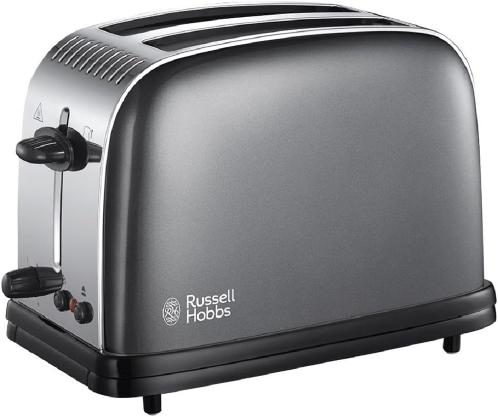 Russell Hobbs Farben plus 2 Scheiben Toaster grau Amazon.de Küche
