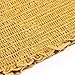 Sweetbei J Womens Strapless Pleated Summer Sexy Bandeau Tube Crop Tops Stripe-Yellow M