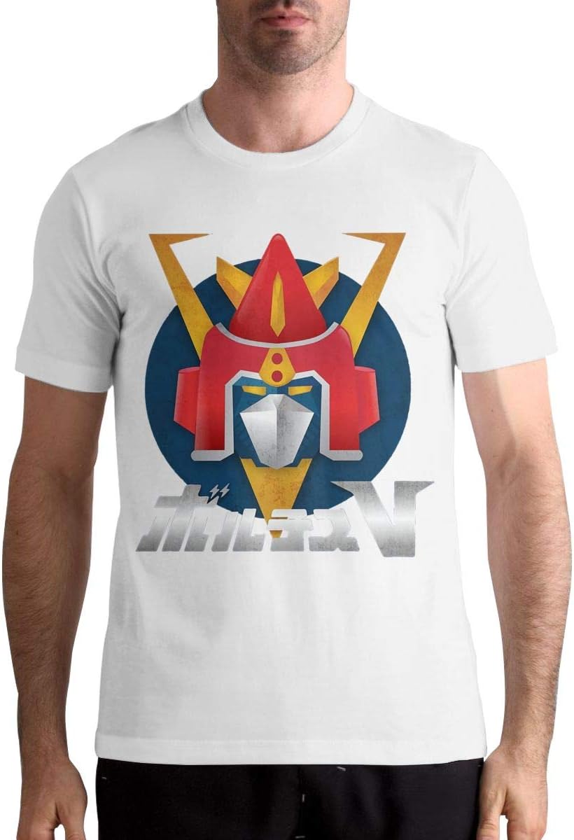 JWGDCBY Chodenji Machine Voltes V Men Soft Short Sleeve T-Shirt