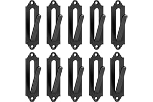 European Style Mount Skull Hanger Heavy Duty Skull Mount Hanger Kit - 10 Pack Deer Skull Mount Hanger for Indoor Outdoor, Ant