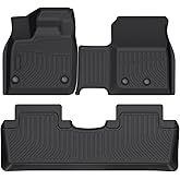 Floor Mats for Nissan Ariya 2023 2024 2025 2026, All Weather Floor Mat for Ariya Accessories TPE Car Floor Mats Heavy Duty Carpet Protection