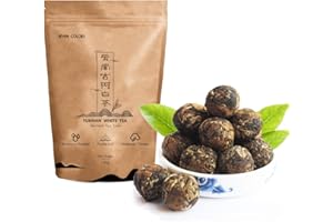 Yunnan White Tea Dragon Pearls White Tea Loose Leaf Tea Chinese Tea Dragon Pearls Tea Chinese White Tea 5oz / 140g ���Ϲ����ײ� Bre