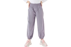 Gogokids Boys Girls Hiking Pants Waterproof Cargo Pants Quick Dry Athletic Pants Lightweight Casual Outdoor Camping for 4-12Y
