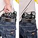 Aethal Inside The Waistband Holster | Gun Concealed Carry IWB Holster Fits S&W M&P Shield/GLOCK 26 27 29 30 33 42 43/Springfield XD XDS/Ruger LC9 & All Similar Handguns