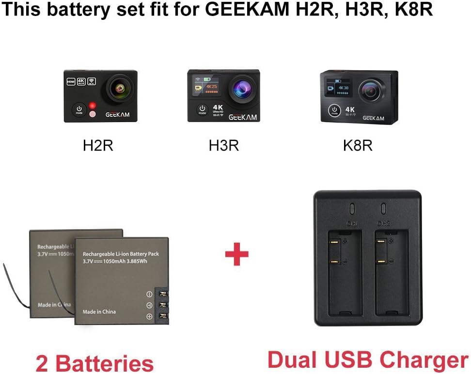 GeeKam Action Camera Mounting Kits