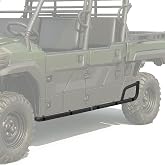 TEBEDI Nerf Bar Compatible with Mule | Compatible with 2015-Up Kawasaki Mule Pro FXT/Ranch Edition; Steel Heavy Duty Powder Coated Black Pair