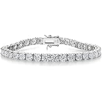 Amazon.com: Gem Stone King 18.00 Cttw Round White Moissanite