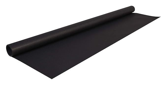 Clairefontaine 95729C Rolle (färbiges Kraftpapier, 3 x 0,70 m, 65 g, PEFC, ideal für Ihre Bastelprojekte) 1 Stück schwarz