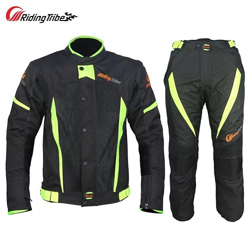 美品　Riding Tribe JK-37 バイクジャケット 2XL Riding Tribe JK-37 Motorcycle Racing Jecket and Pants Suit with