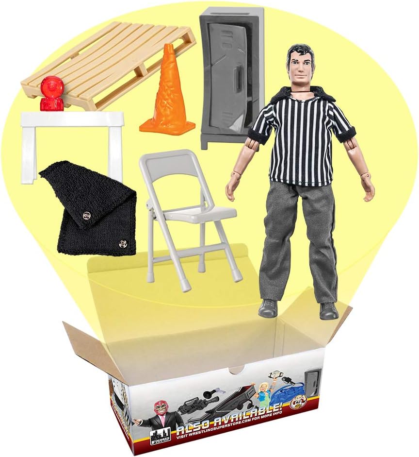 wwe wrestling referee figure