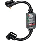 Power Watchdog PWD50 Smart RV Surge Protector, 50A, Bluetooth, IP65 | Patented Bluetooth connectivity monitors voltage, amperage &amp; wattage. IP65 water-resistant.