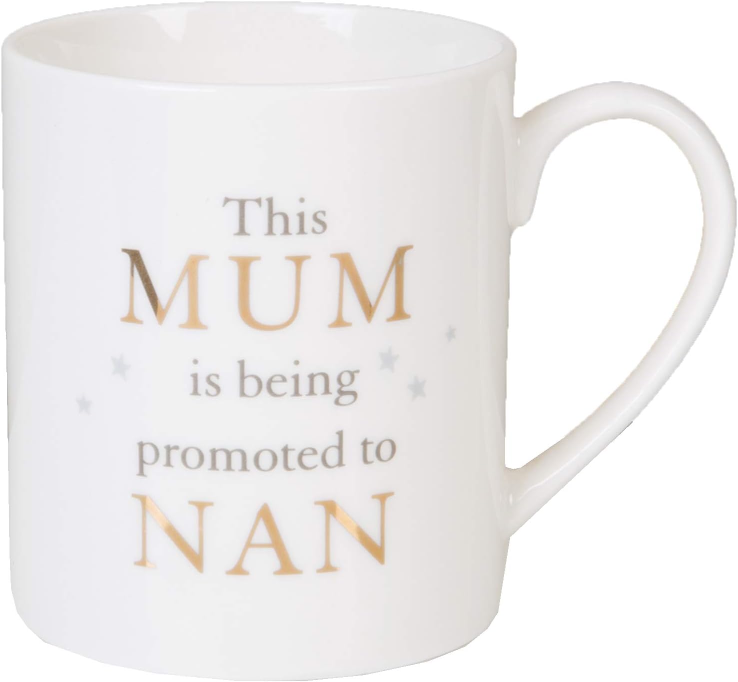 Gift Boxed Mug - Pregnancy Announcement/Reveal - Mum Promoted to Nan 5419